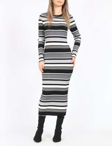 
						Rochie lunga Only, gri
