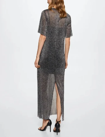 Rochie lunga Mango, gri Gri