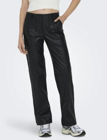 Pantaloni Only, negru