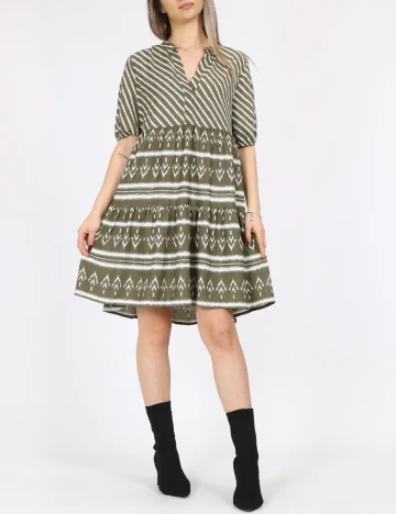 Rochie scurta Jacqueline de Yong, verde Verde