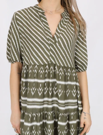 Rochie scurta Jacqueline de Yong, verde Verde