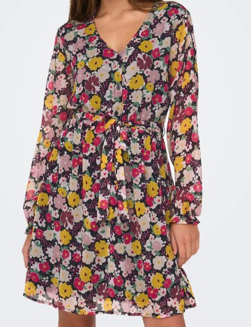 
						Rochie scurta Jacqueline de Yong, floral print