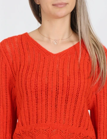 Bluza Only, portocaliu
