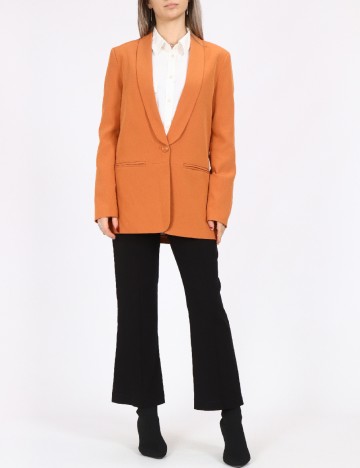 
						Sacou Oversize Only, portocaliu