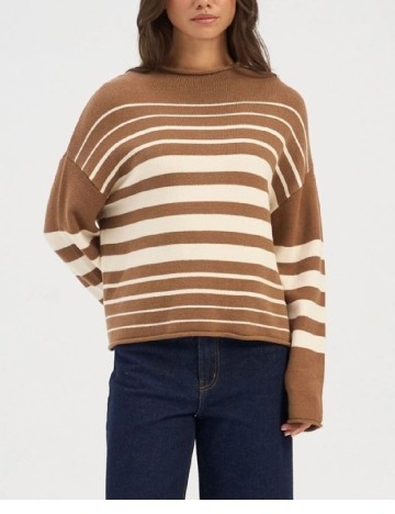 
						Bluza Only, maro