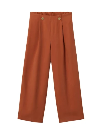 Pantaloni Mango Violeta, maro Maro