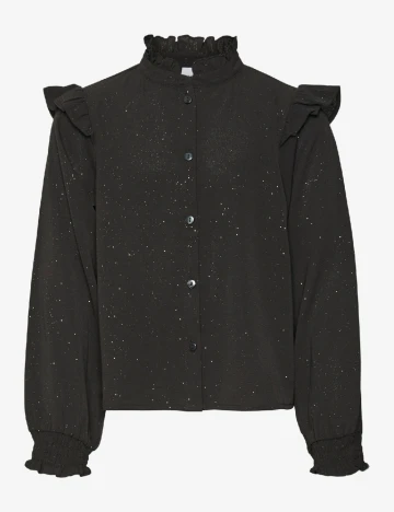 Camasa Vero Moda Kids, negru