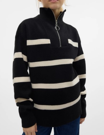 
						Pulover Vero Moda Kids, negru