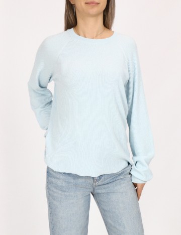 
						Bluza Pieces, bleu