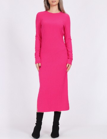 
						Rochie medie Pieces, roz