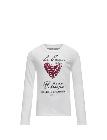 Bluza Kids Only, alb