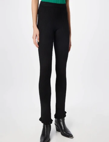 Pantaloni Pieces, negru Negru