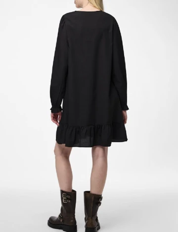 Rochie scurta Pieces, negru