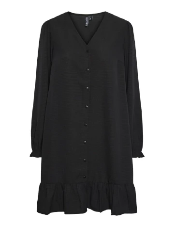 Rochie scurta Pieces, negru