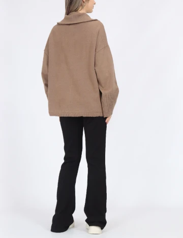 Bluza Pieces, maro