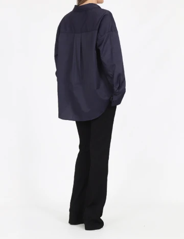 Camasa Oversize Only, bleumarin