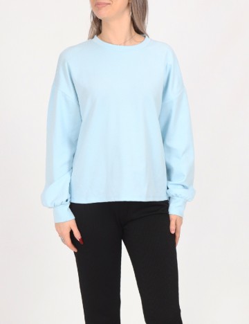
						Bluza Pieces, bleu