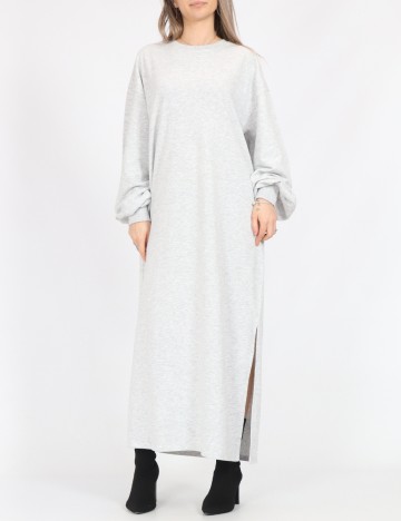 
						Rochie lunga Only, gri