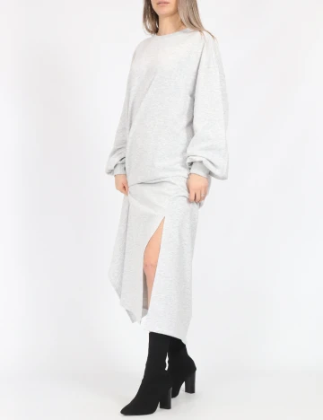 Rochie lunga Only, gri