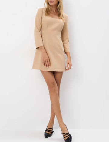 Rochie scurta Mohito, crem