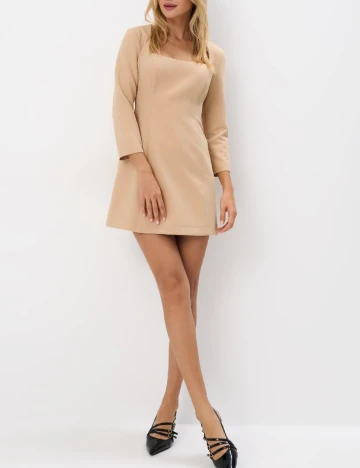 Rochie scurta Mohito, crem