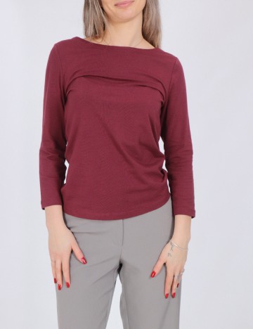 Bluza Only, visiniu