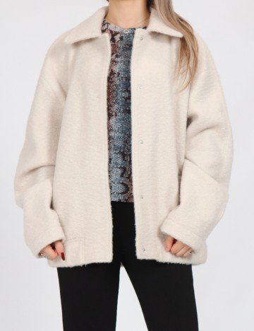 
						Jacheta Oversize Only, bej