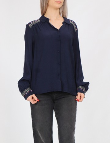 
						Camasa Vero Moda, albastru