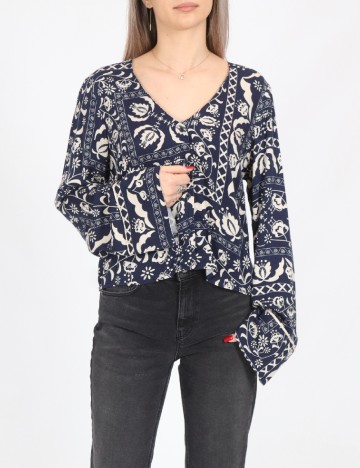 Bluza Vero Moda, albastru
