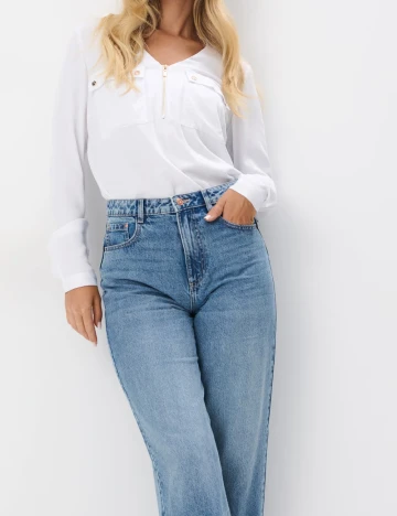 Bluza Mohito, alb Alb