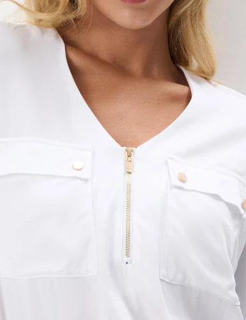 Bluza Mohito, alb Alb