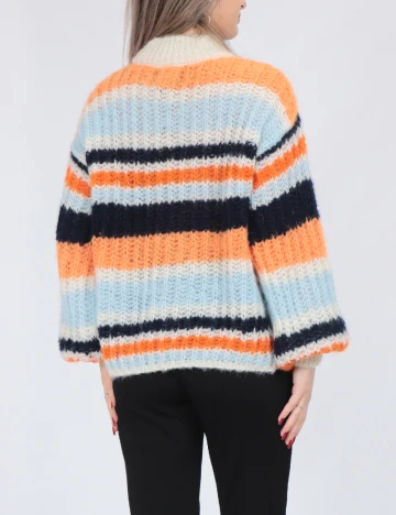 Pulover Pieces, mix culori