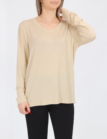 
						Bluza Only, crem