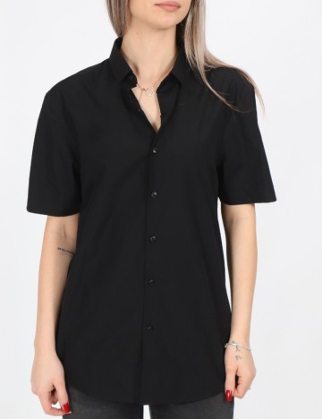 
						Camasa New look, negru