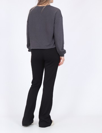 Top Vero Moda, gri inchis
