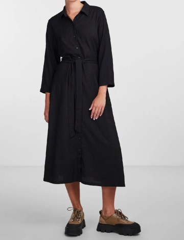 
						Rochie medie Pieces, negru