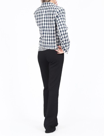 Sacou Only, albastru/alb