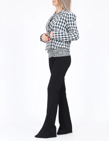 Sacou Only, albastru/alb