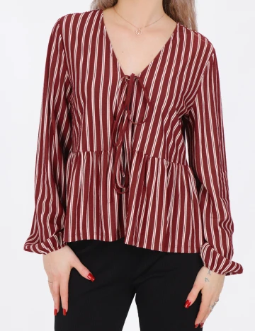 Bluza Only, visiniu Rosu