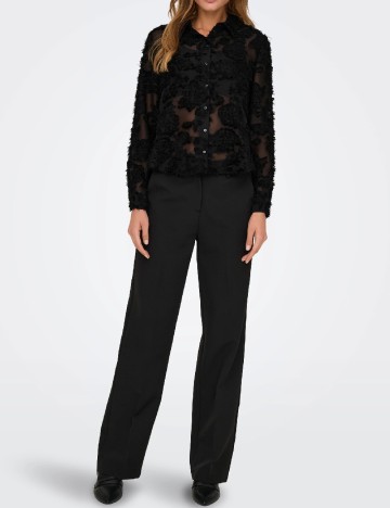 Camasa Jacqueline de Yong, negru