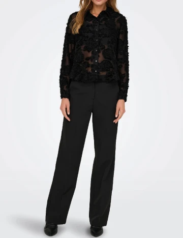 Camasa Jacqueline de Yong, negru