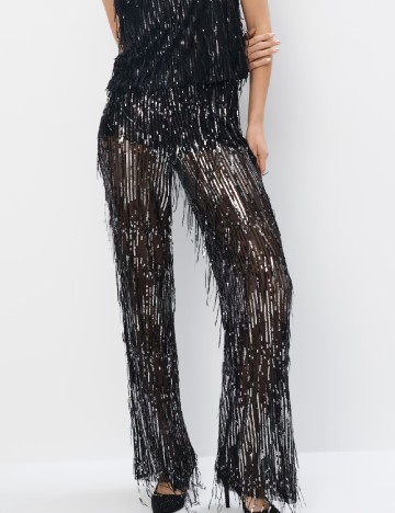 
						Pantaloni Mohito, negru