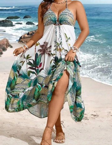 Rochie medie SHEIN CURVE, mix culori