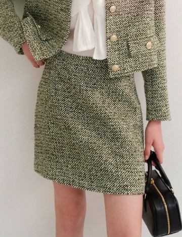 Fusta SHEIN, verde
