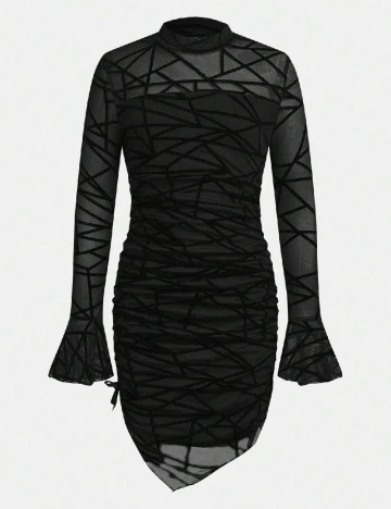 Rochie scurta SHEIN, negru Negru