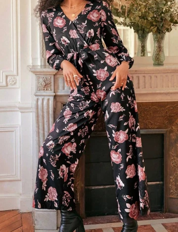 Salopeta SHEIN, floral print