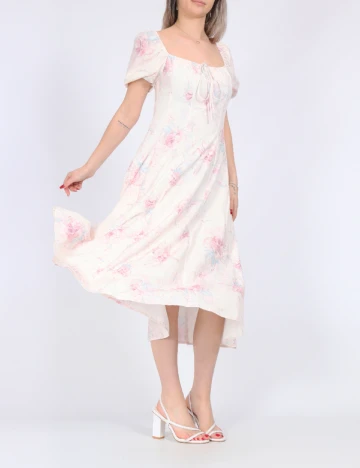 Rochie medie SHEIN, crem