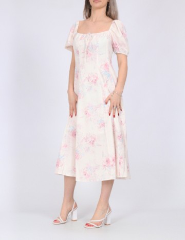 Rochie medie SHEIN, crem