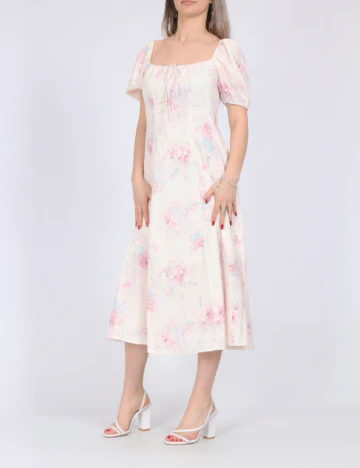 Rochie medie SHEIN, crem
