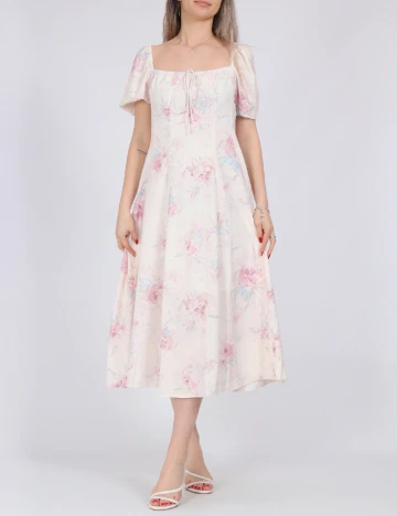 Rochie medie SHEIN, crem